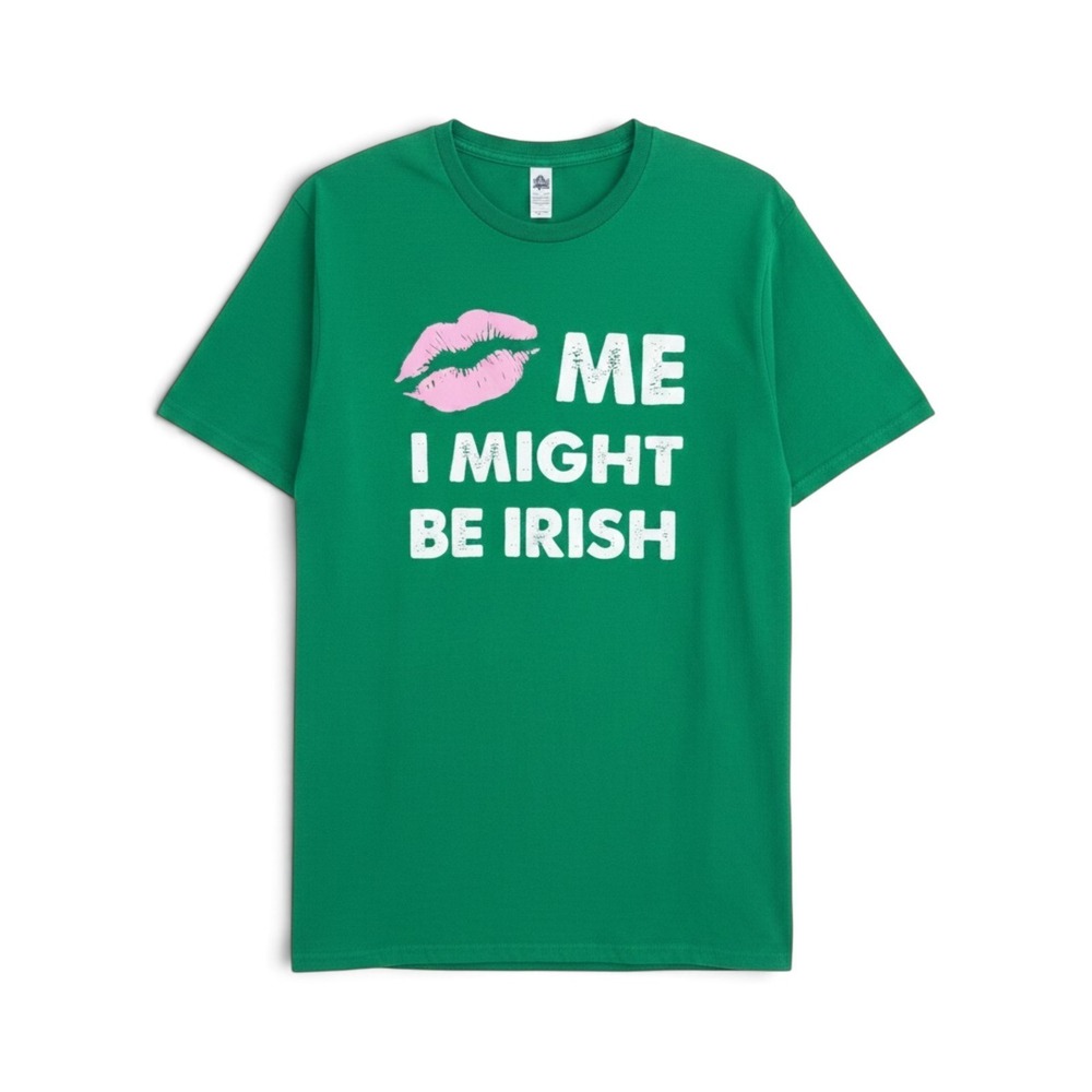 Alstyle Graphic T-Shirt Unisex L St Patricks Day Irish Green Tee Party Holiday
